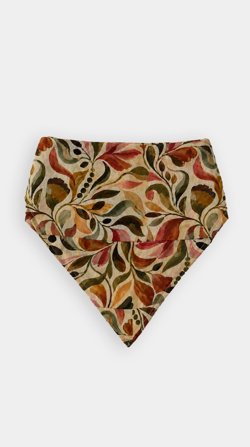 Floral Voile Print Bandana, product shot