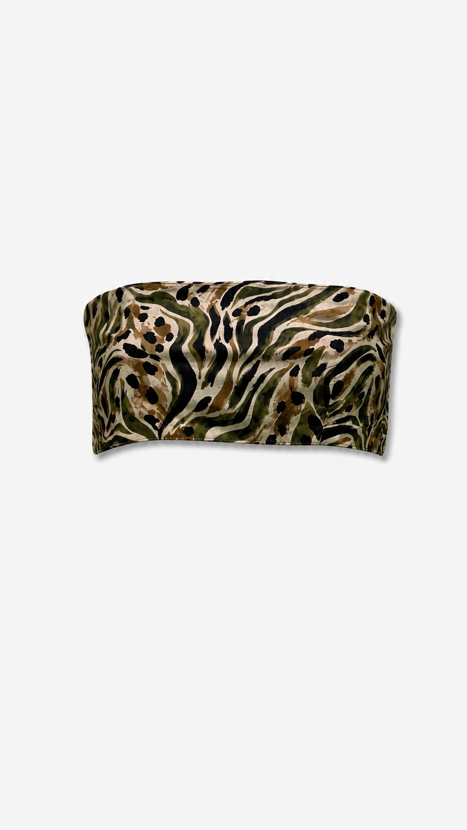 Safari Print Voile Cami Top, product shot