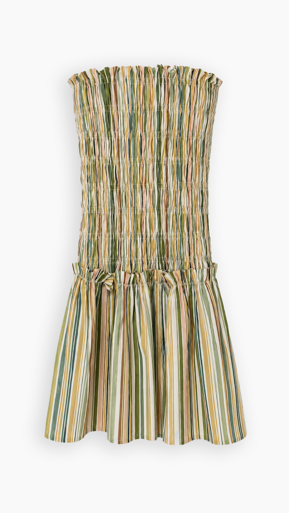 Stripe Ruffle Dress
